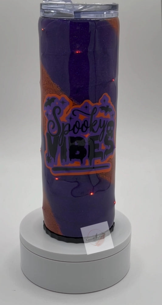 Tumbler- 20oz. Lighted Spooky Vibes