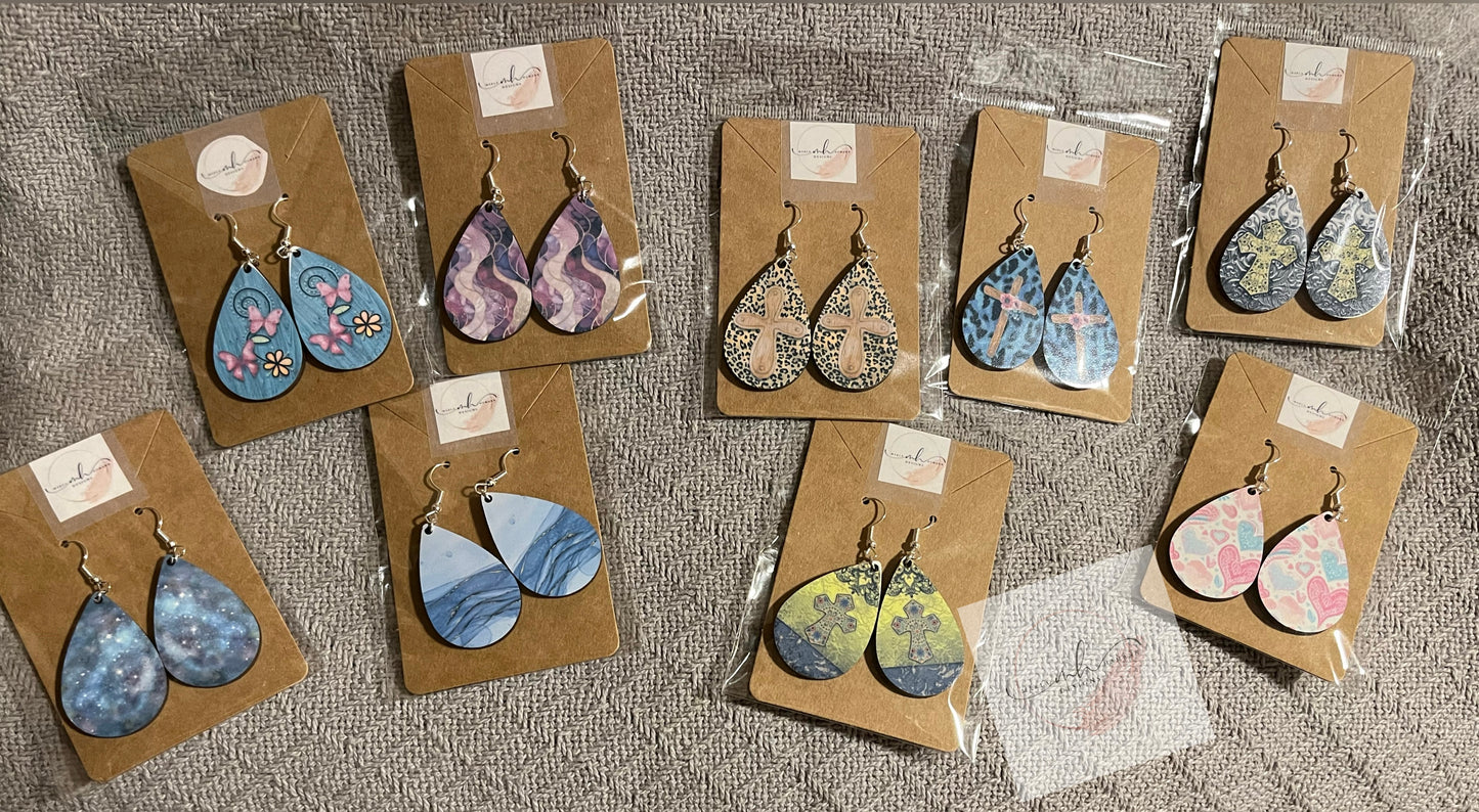 Earrings- Tear Drop