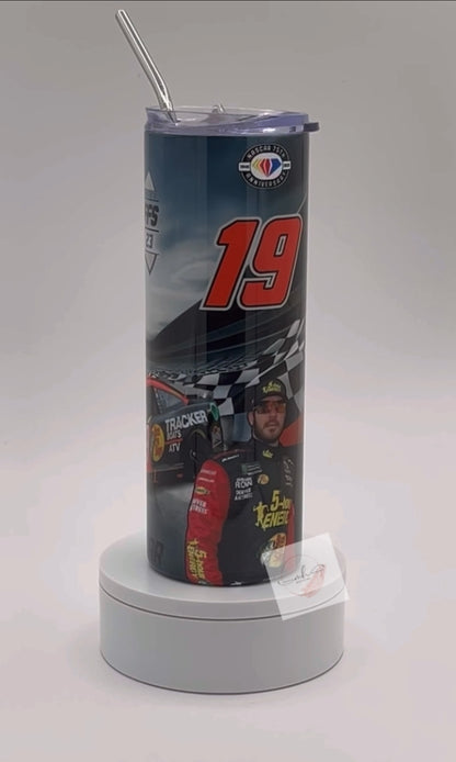 Tumbler- 20oz. Truex Nascar