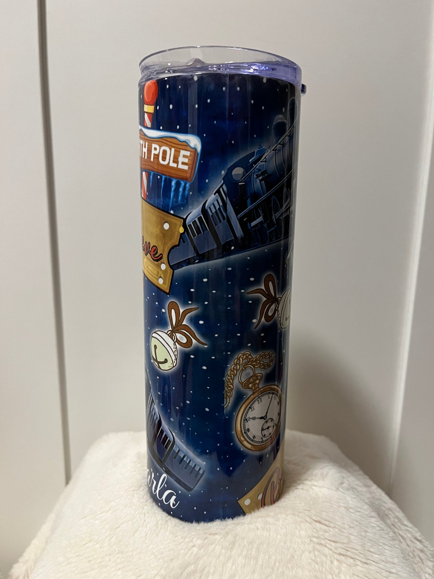 Tumbler- 20oz. Polar Express