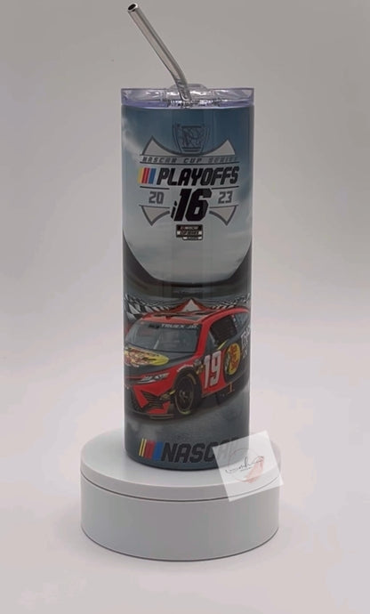 Tumbler- 20oz. Truex Nascar