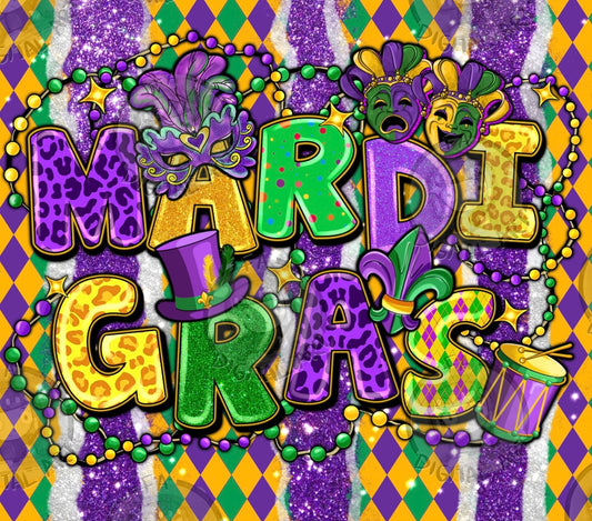 Mock-Ups Mardi Gras 20oz. Tumbler