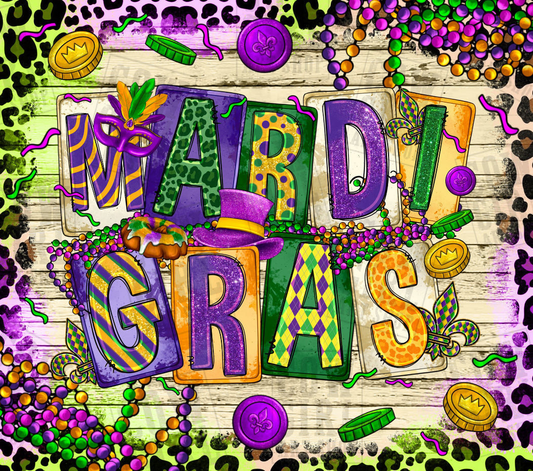 Mock-Ups Mardi Gras 20oz. Tumbler