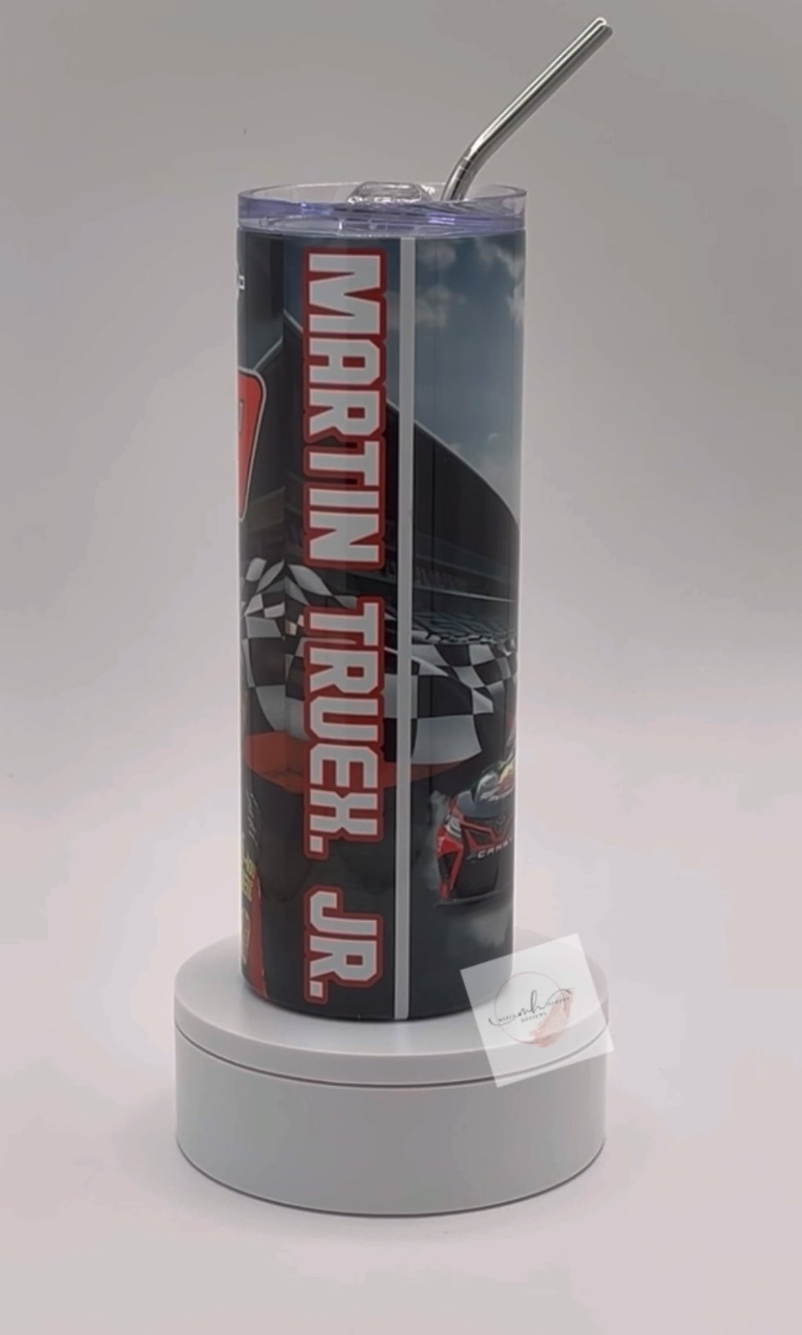 Tumbler- 20oz. Truex Nascar