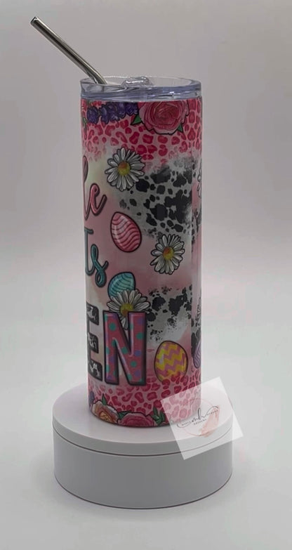 Tumbler- 20oz. He is Risen