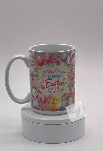 Mug- 15oz. Happy Easter Coffee Mug