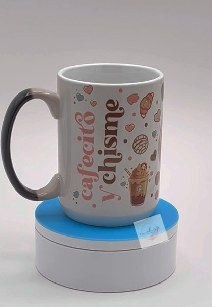 Mug- 15oz. Color Changing -Chisme Coffee Mug