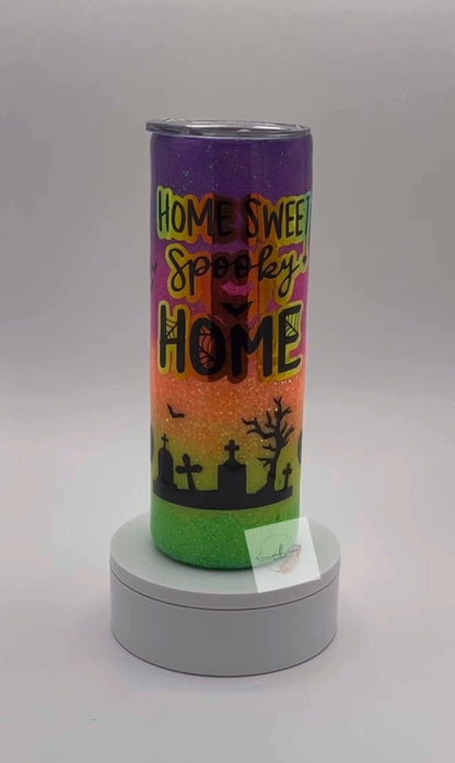 Tumbler- 20oz. Home Sweet Spooky Home