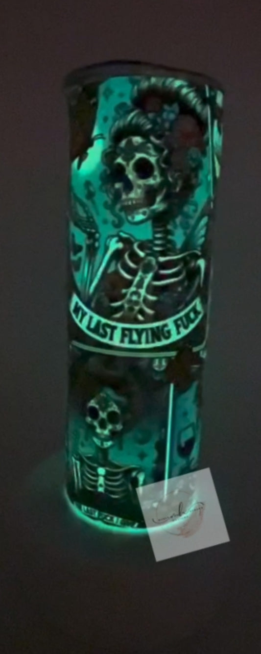 Tumbler- 20oz. Glow in the Dark (My Last Flying F*&$)