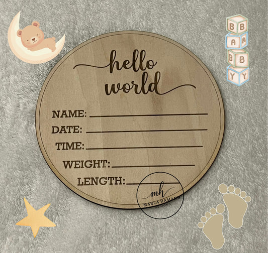 3D Baby Monthly Milestones