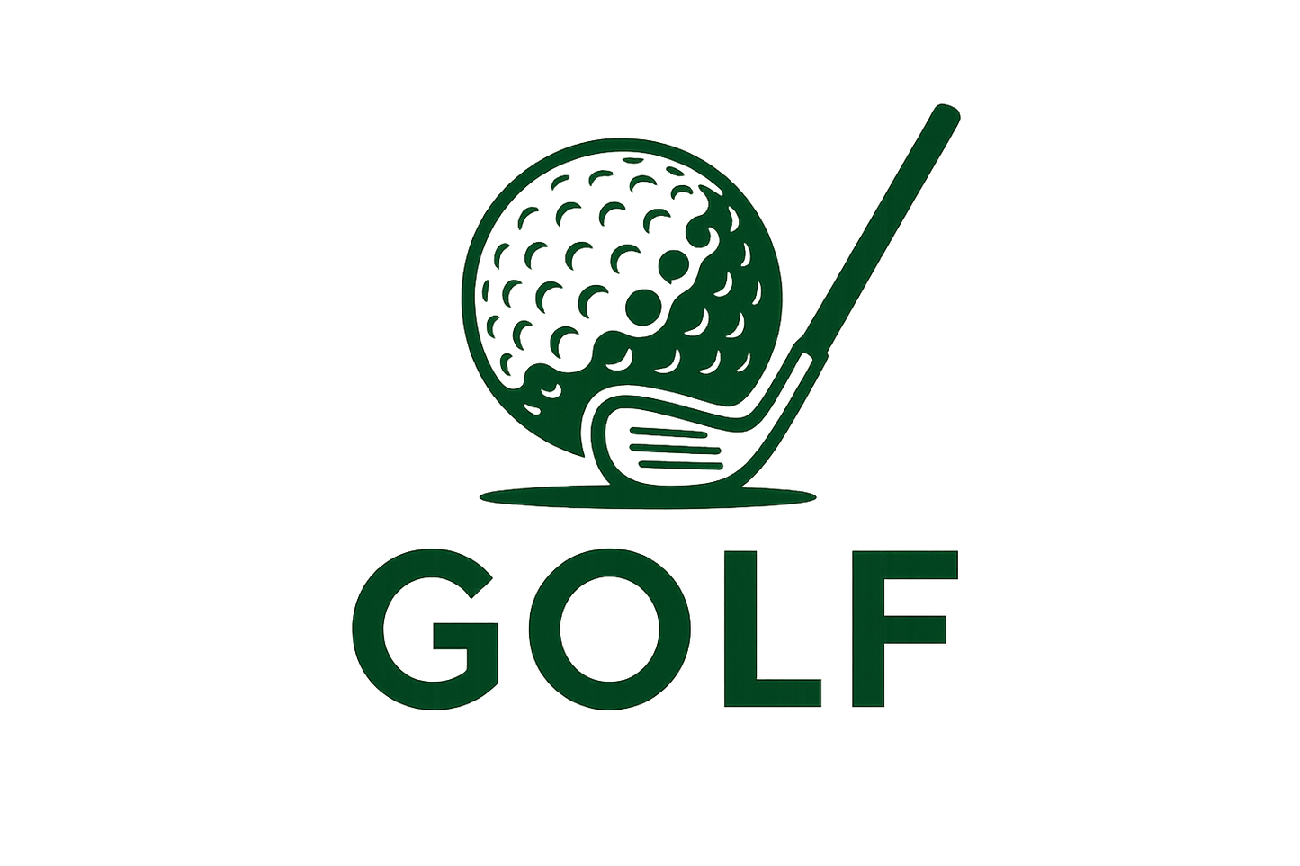 put the word golf underneath